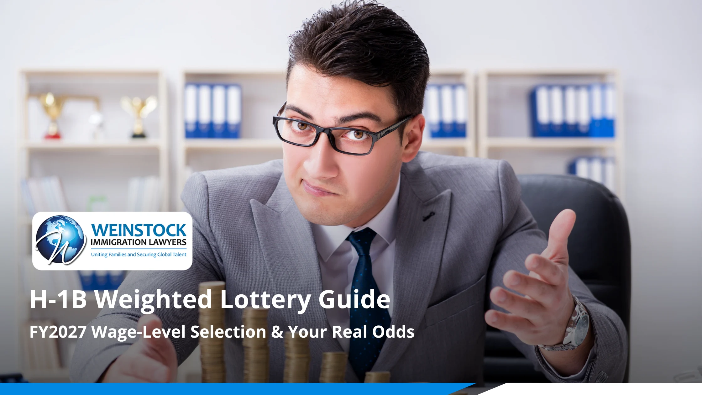 H-1B weighted lottery FY2027: wage-level selection and your real odds