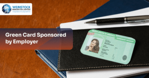 Green Card Sponsored by Employer