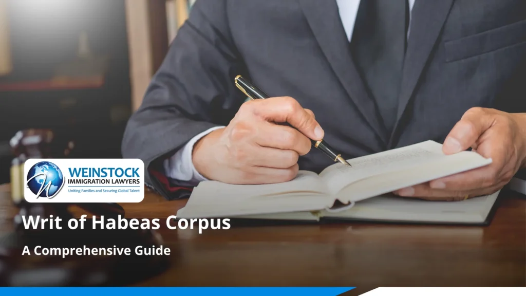 Writ of Habeas Corpus