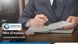 Writ of Habeas Corpus