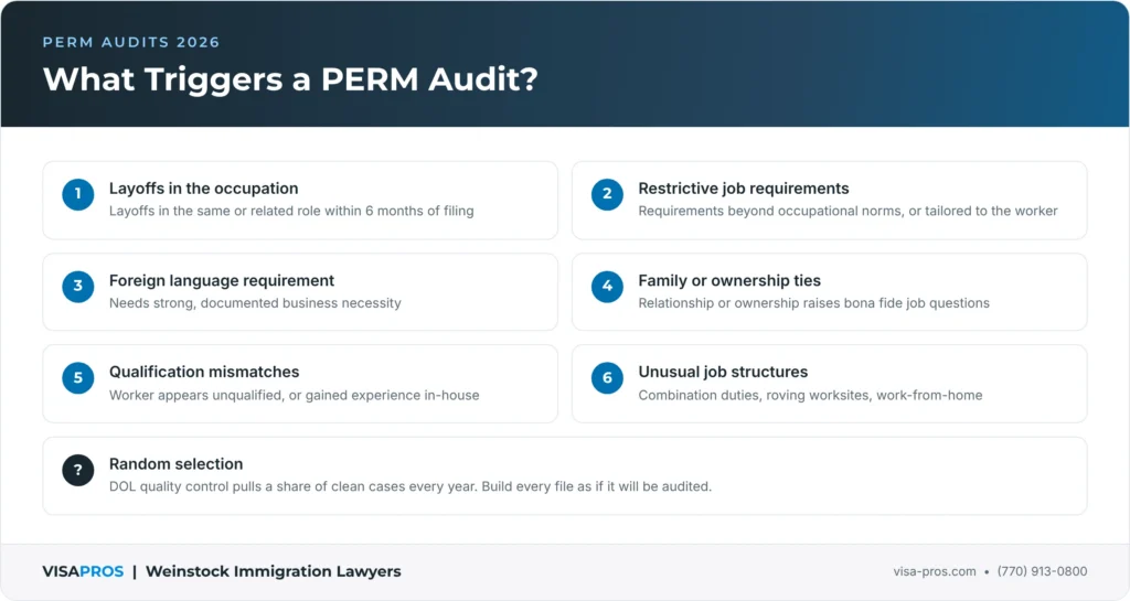What Triggers a PERM Audit